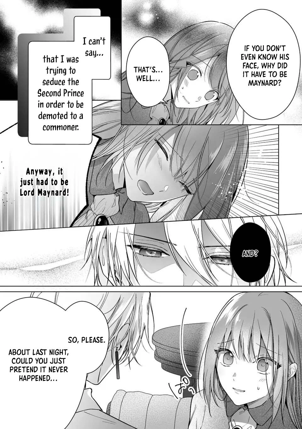 Even Though I Just Want to Exit as a Side Character, the Prince I Ended Up Seducing Won’t Let Me Go Chapter 2 Page 6